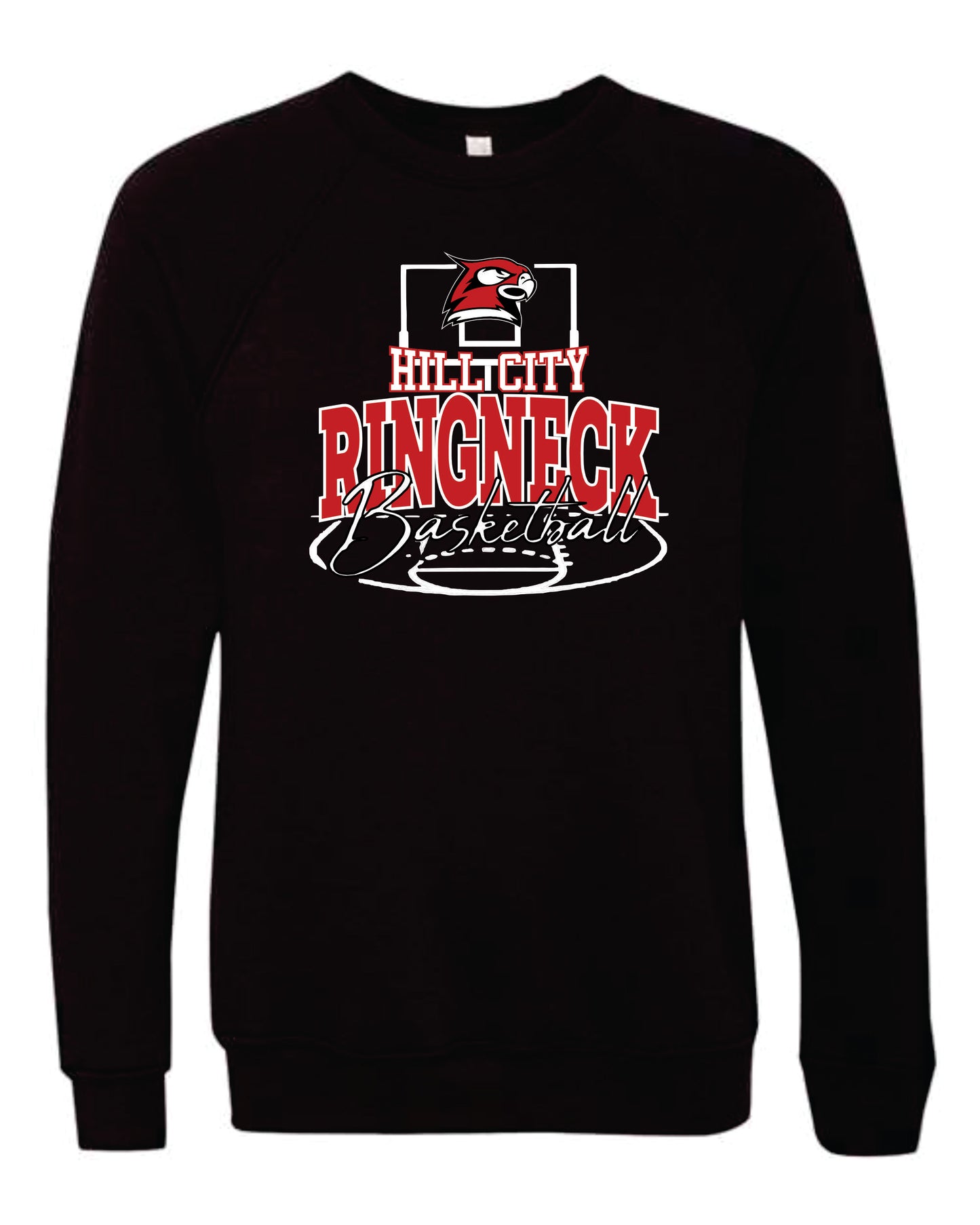 Bella Crewneck Sweatshirt - 2025 HCHS Lady Ringneck Basketball