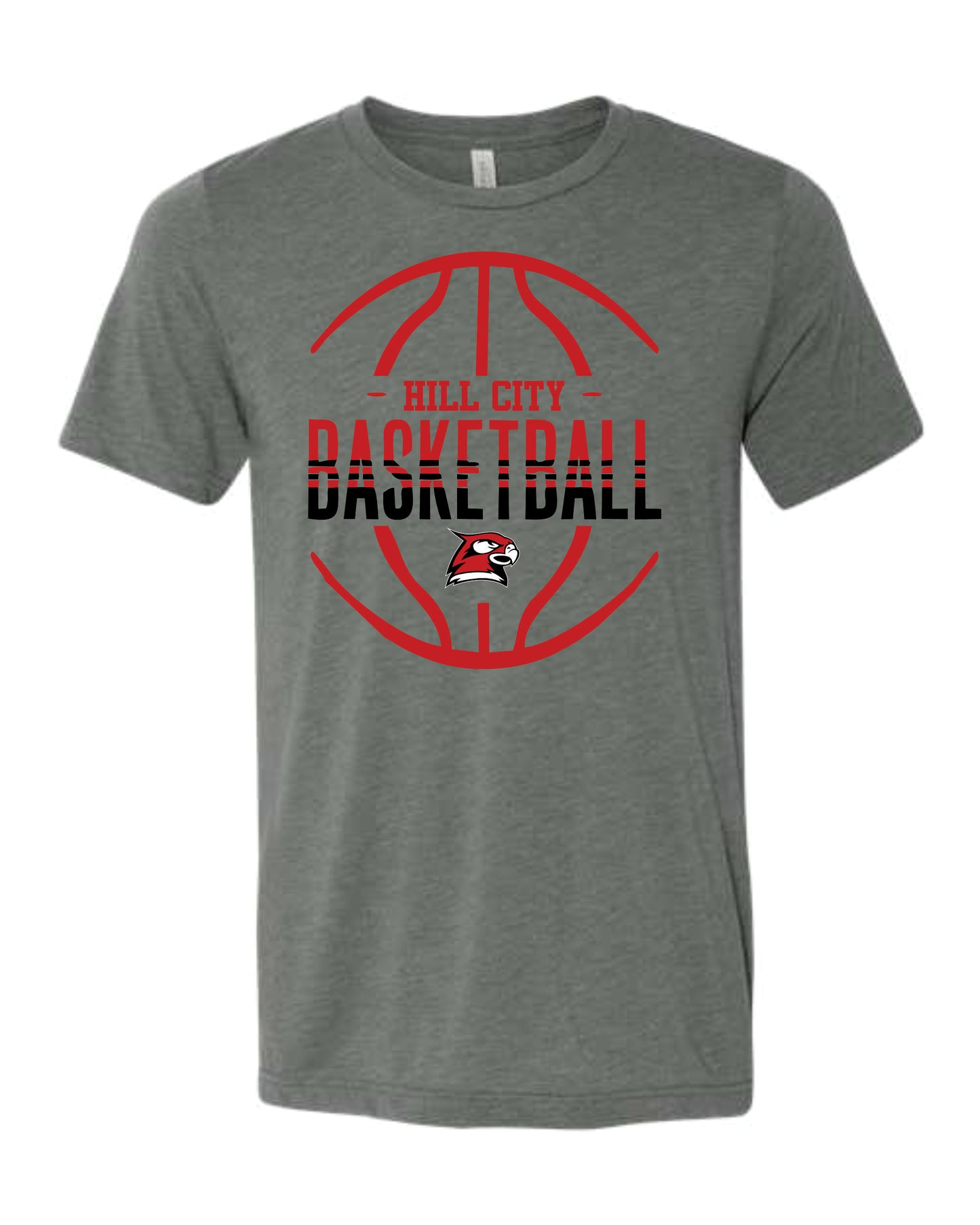 Bella Short Sleeve T-Shirt - 2025 HCHS Ringneck Men's Basketball