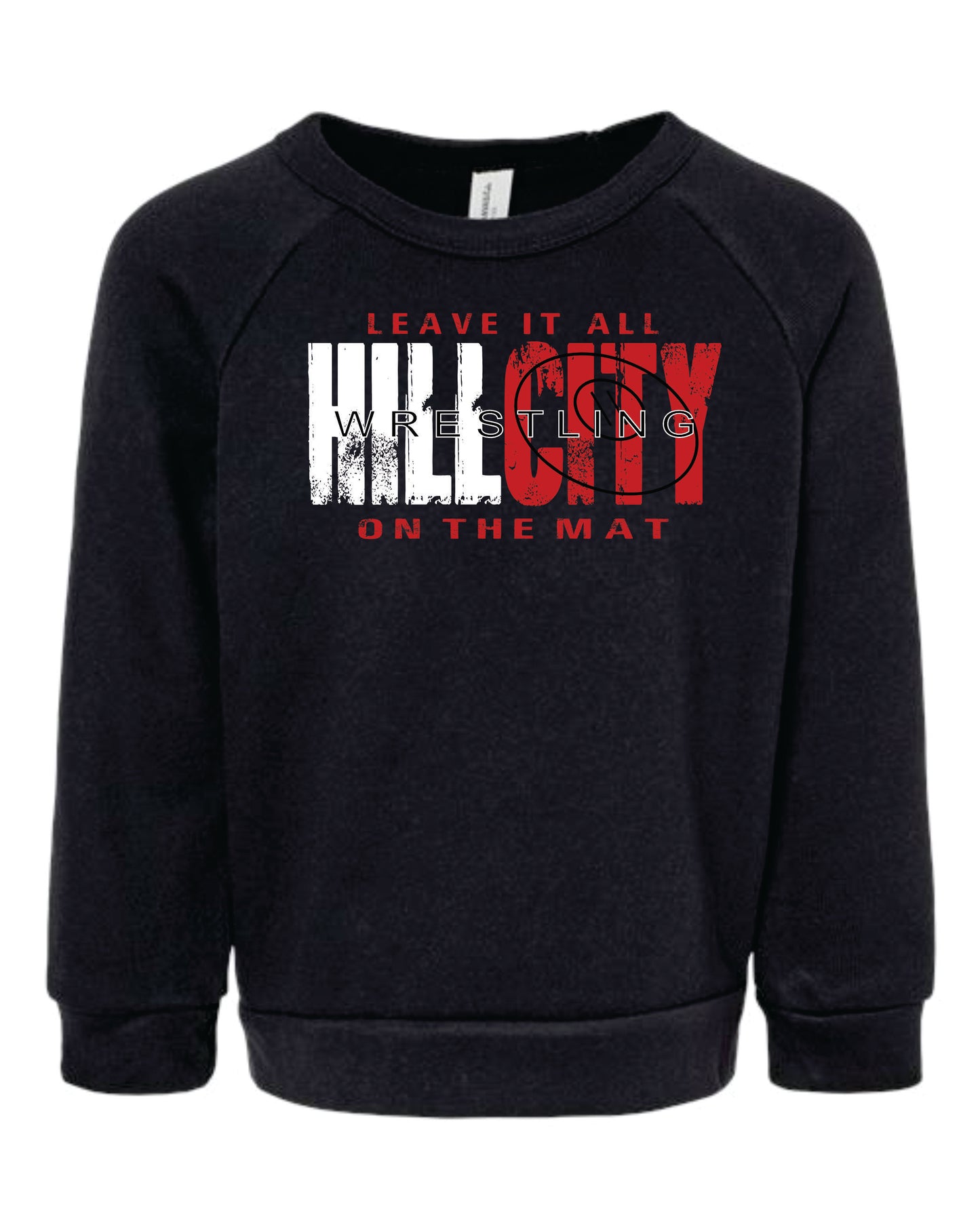 Bella Toddler Crewneck Sweatshirt - 2025-26 HCHS & HCJH Wrestling