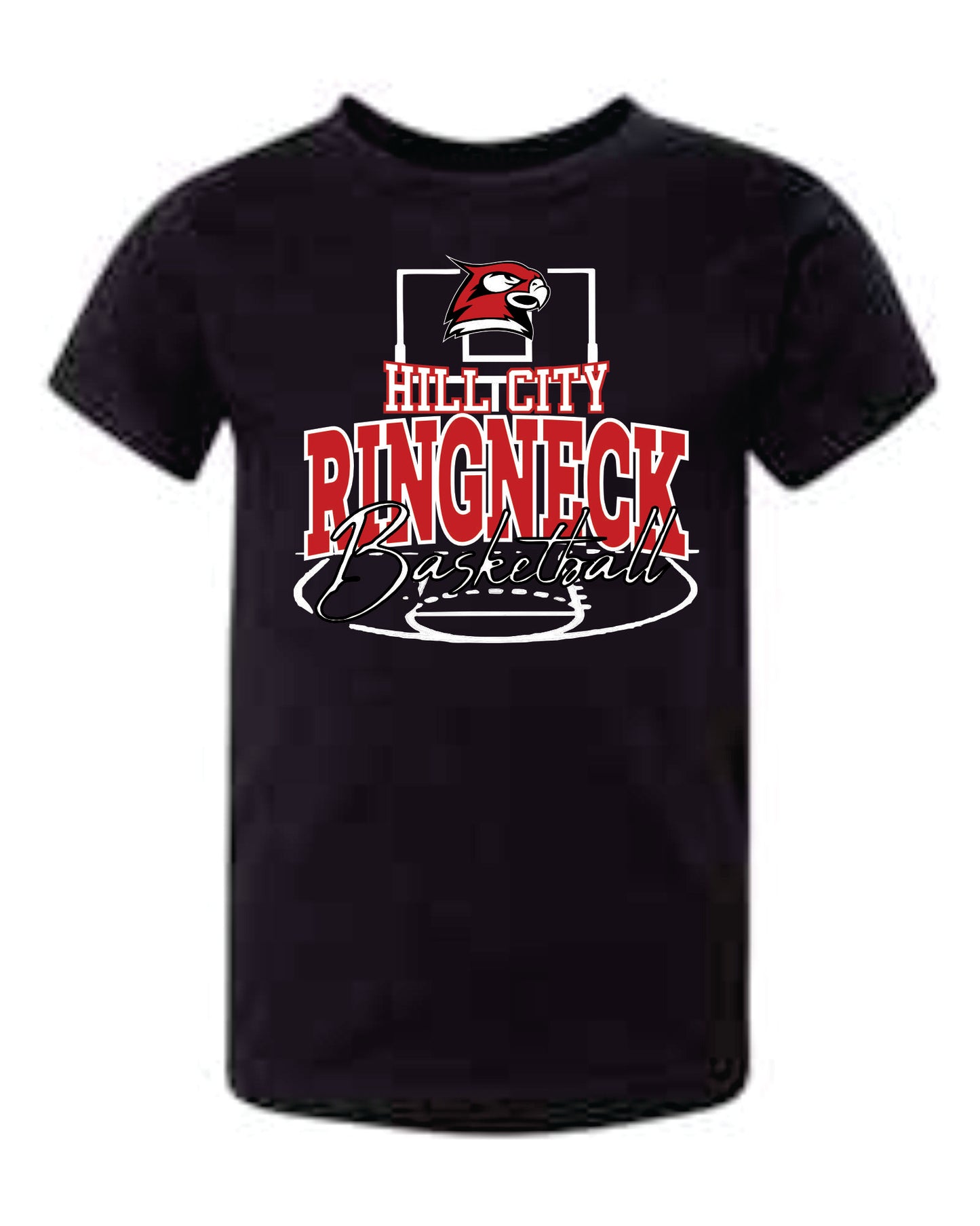 Bella Toddler Short Sleeve T-Shirt - 2025 HCHS Lady Ringneck Basketball