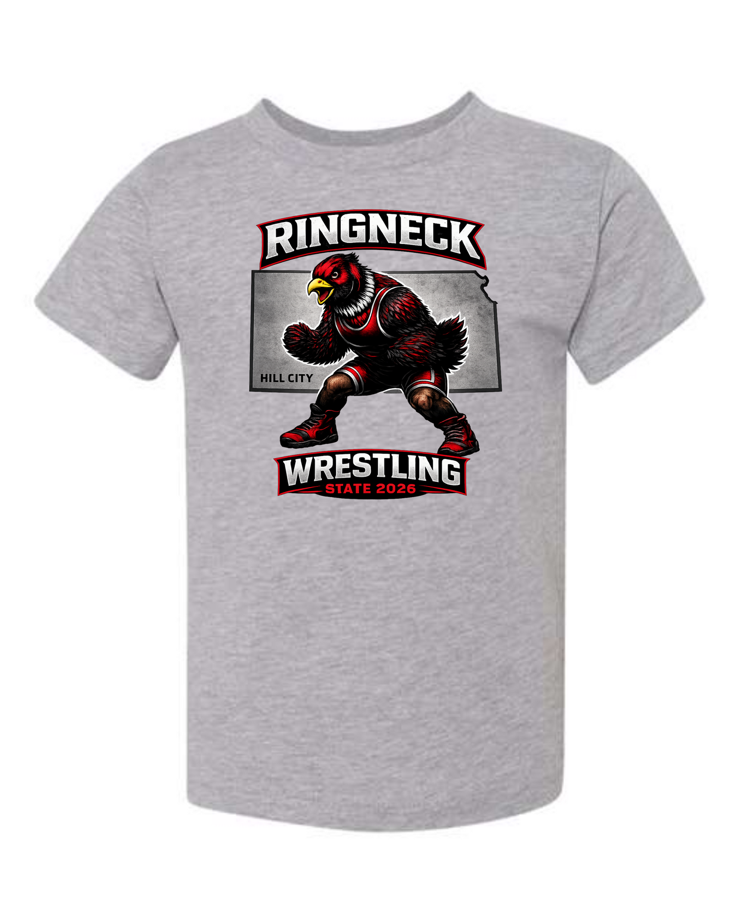 Bella Toddler Short Sleeve T-Shirt - 2026 HC Wrestling Club State