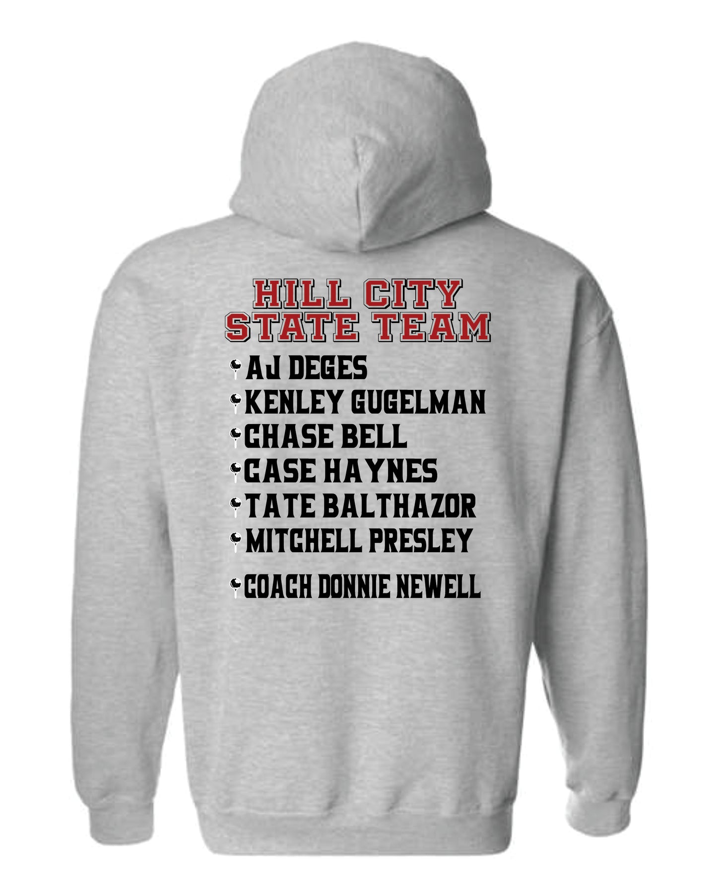 Gildan Hoodie - 2026 HCHS State Golf