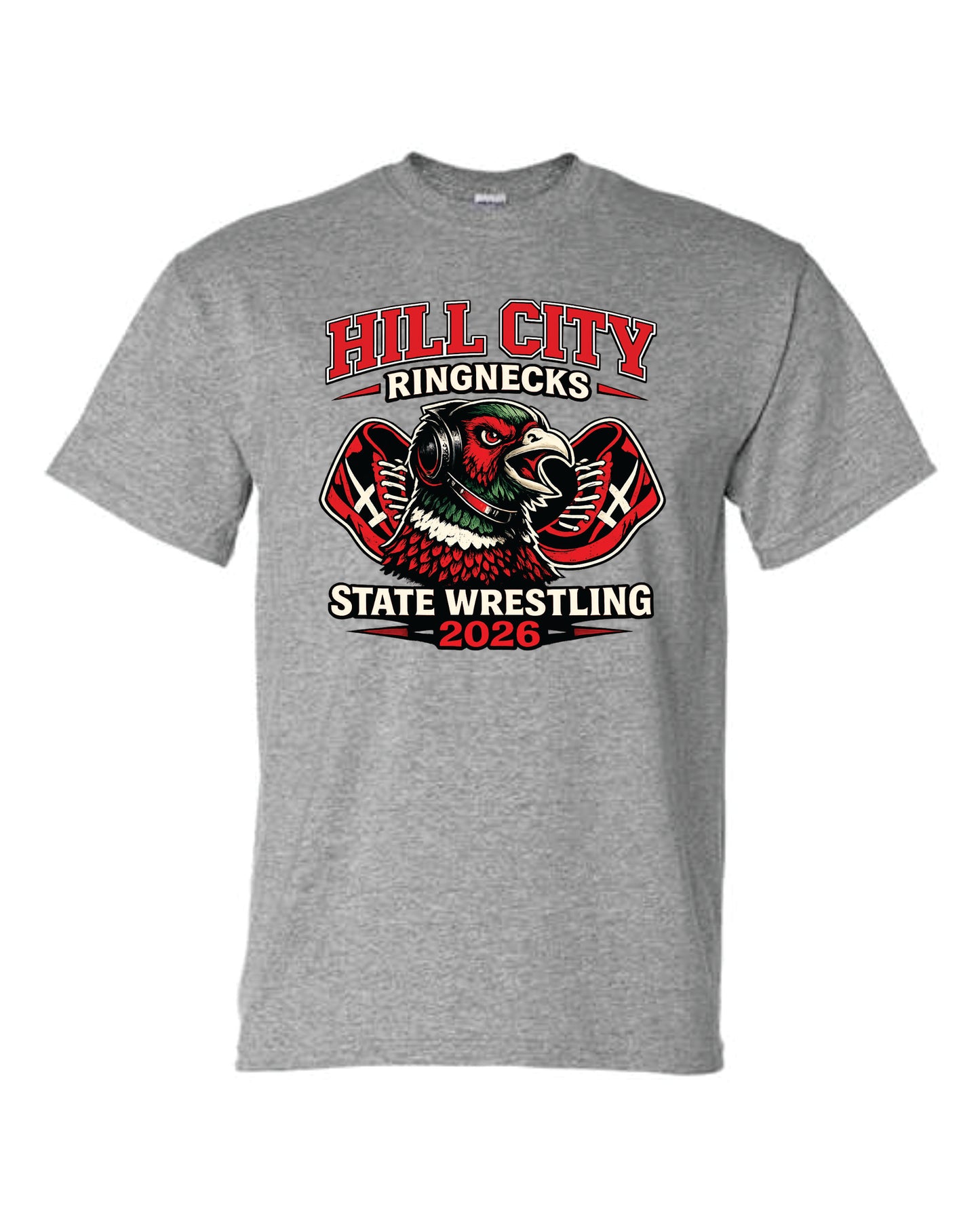 Gildan Short Sleeve T-Shirt - 2026 HCHS State Wrestling