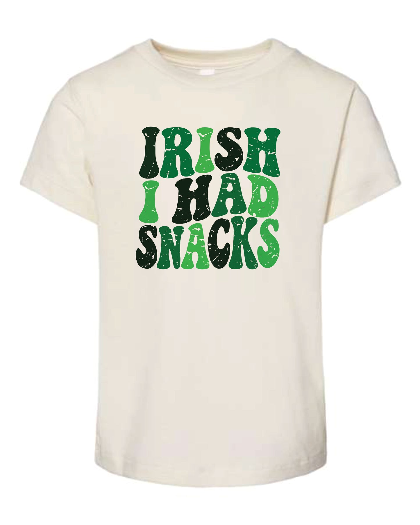 Bella Short Sleeve T-Shirt - Irish I Had A Snack