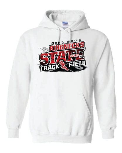 Gildan Hoodie - 2026 HCHS State Track
