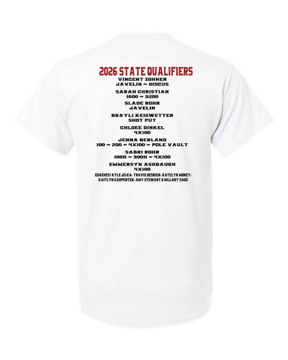 Gildan Short Sleeve T-Shirt - 2026 HCHS State Track