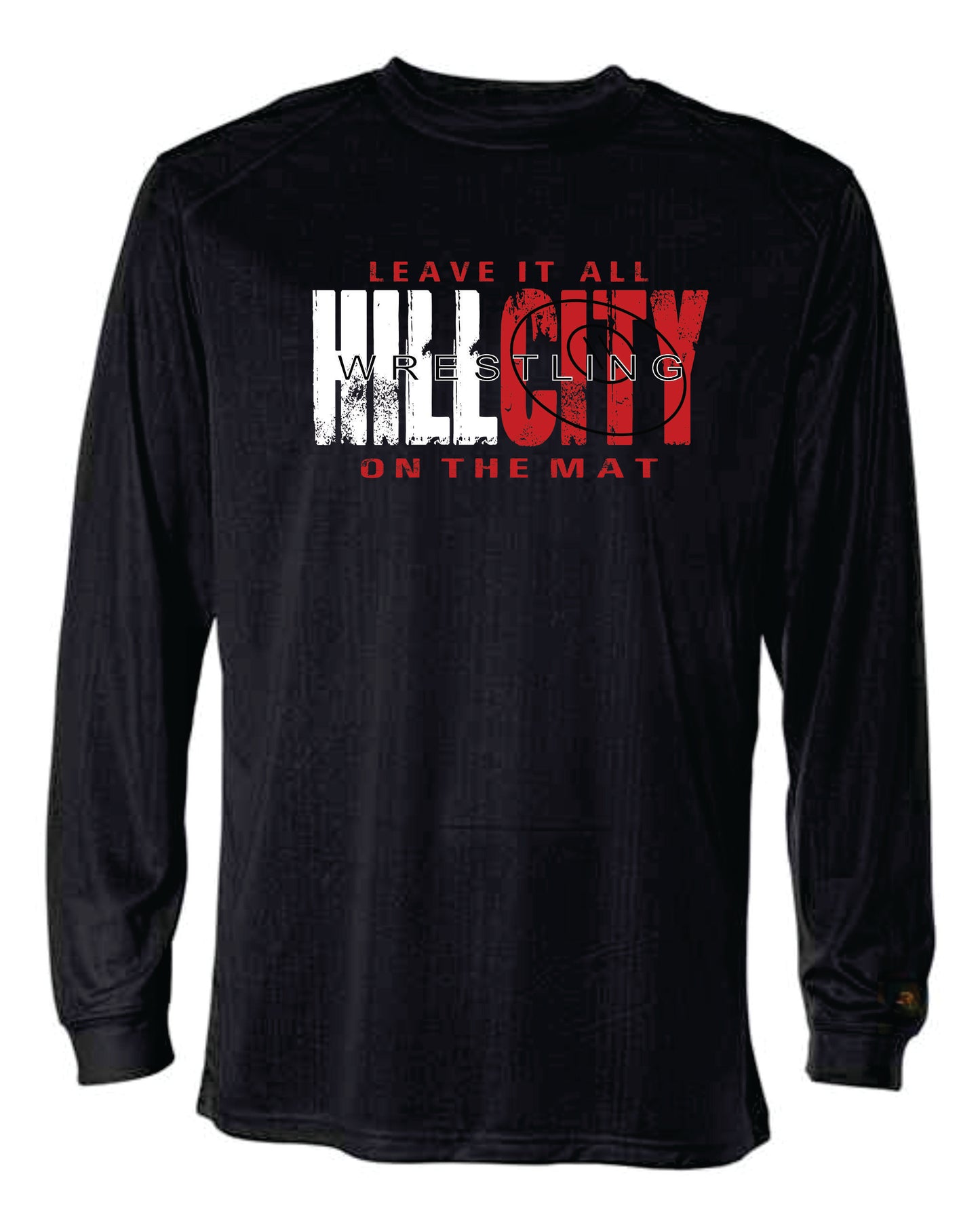 Badger Long Sleeve Dry-Fit T-Shirt - 2025-26 HCHS & HCJH Wrestling