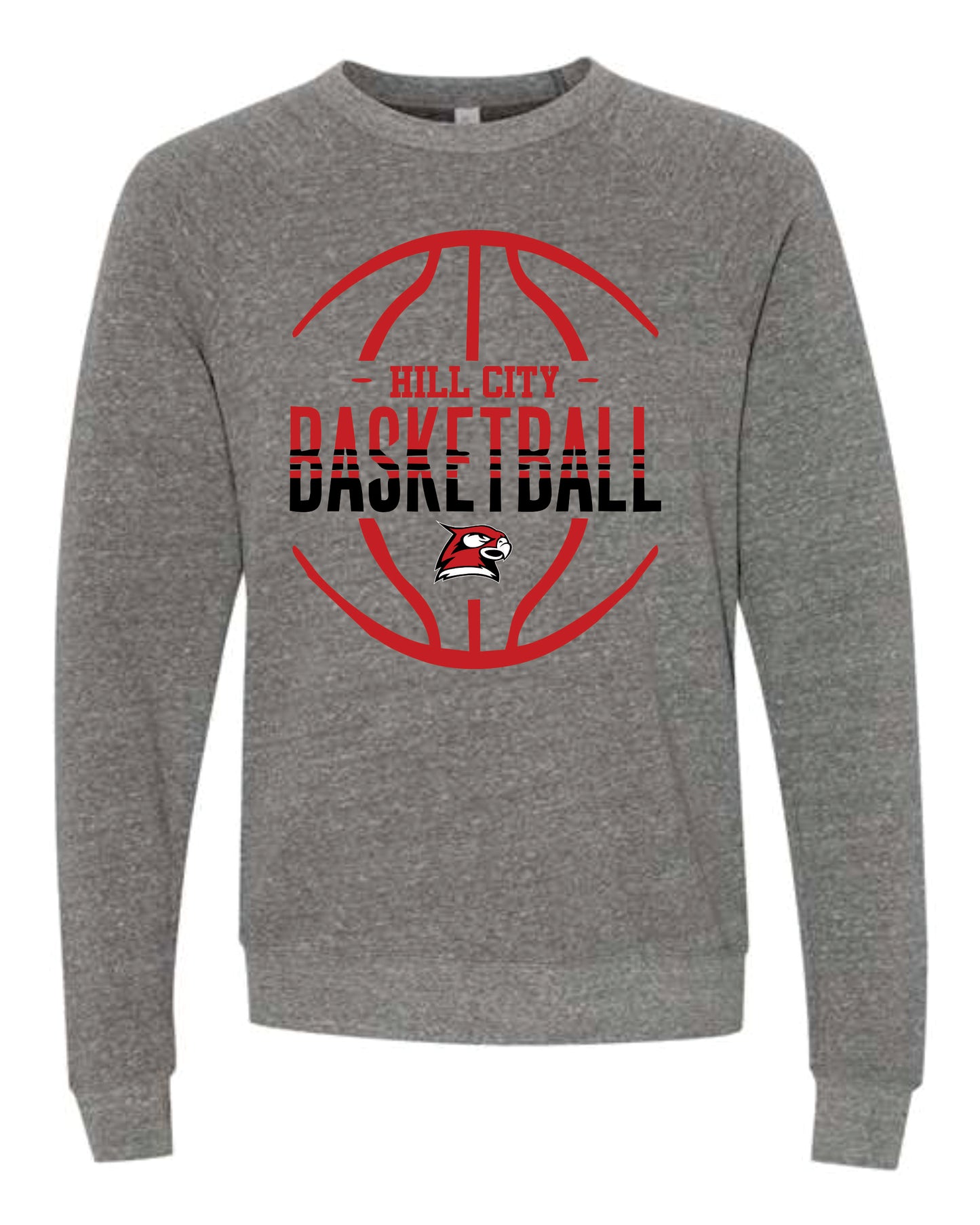 Bella Crewneck Sweatshirt - 2025 HCHS  Ringneck Men's Basketball