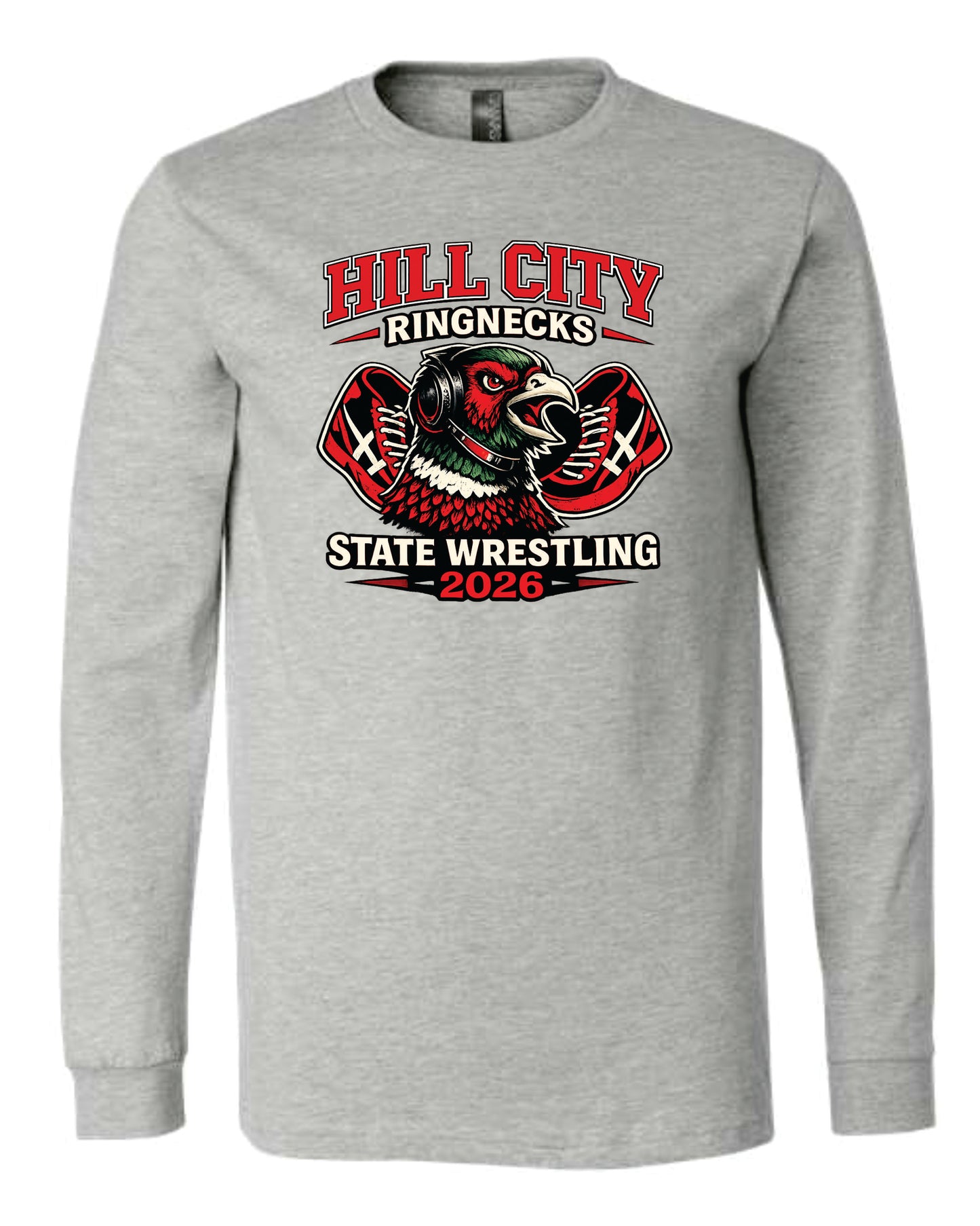 Bella Long Sleeve T-Shirt - 2026 HCHS State Wrestling