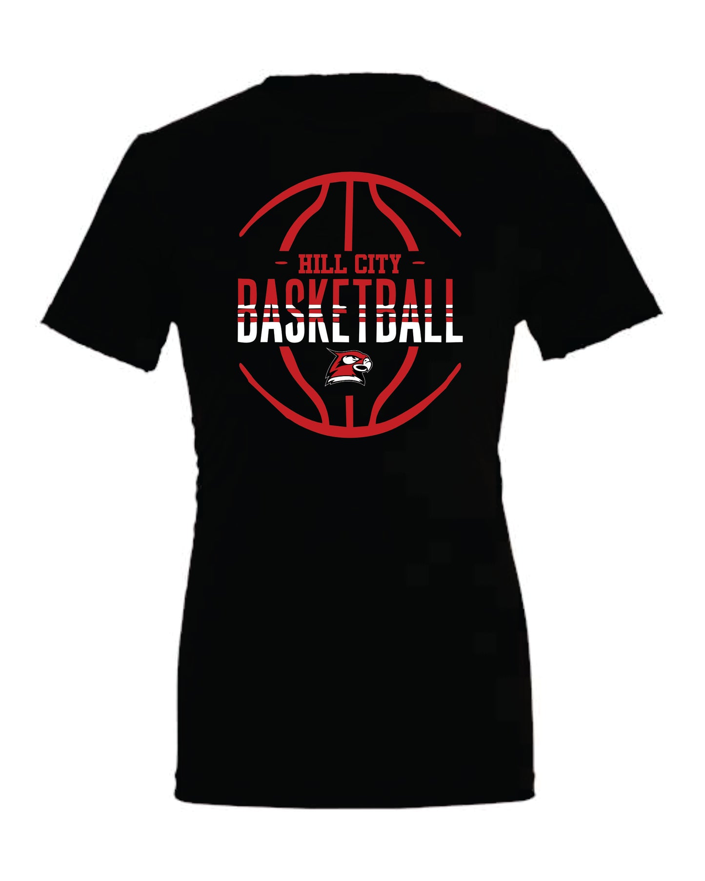 Bella Short Sleeve T-Shirt - 2025 HCHS Ringneck Men's Basketball