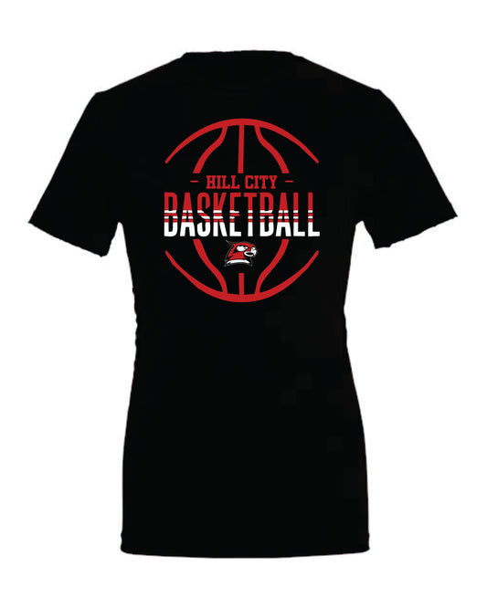 Bella Short Sleeve T-Shirt - 2025 HCHS Ringneck Men's Basketball