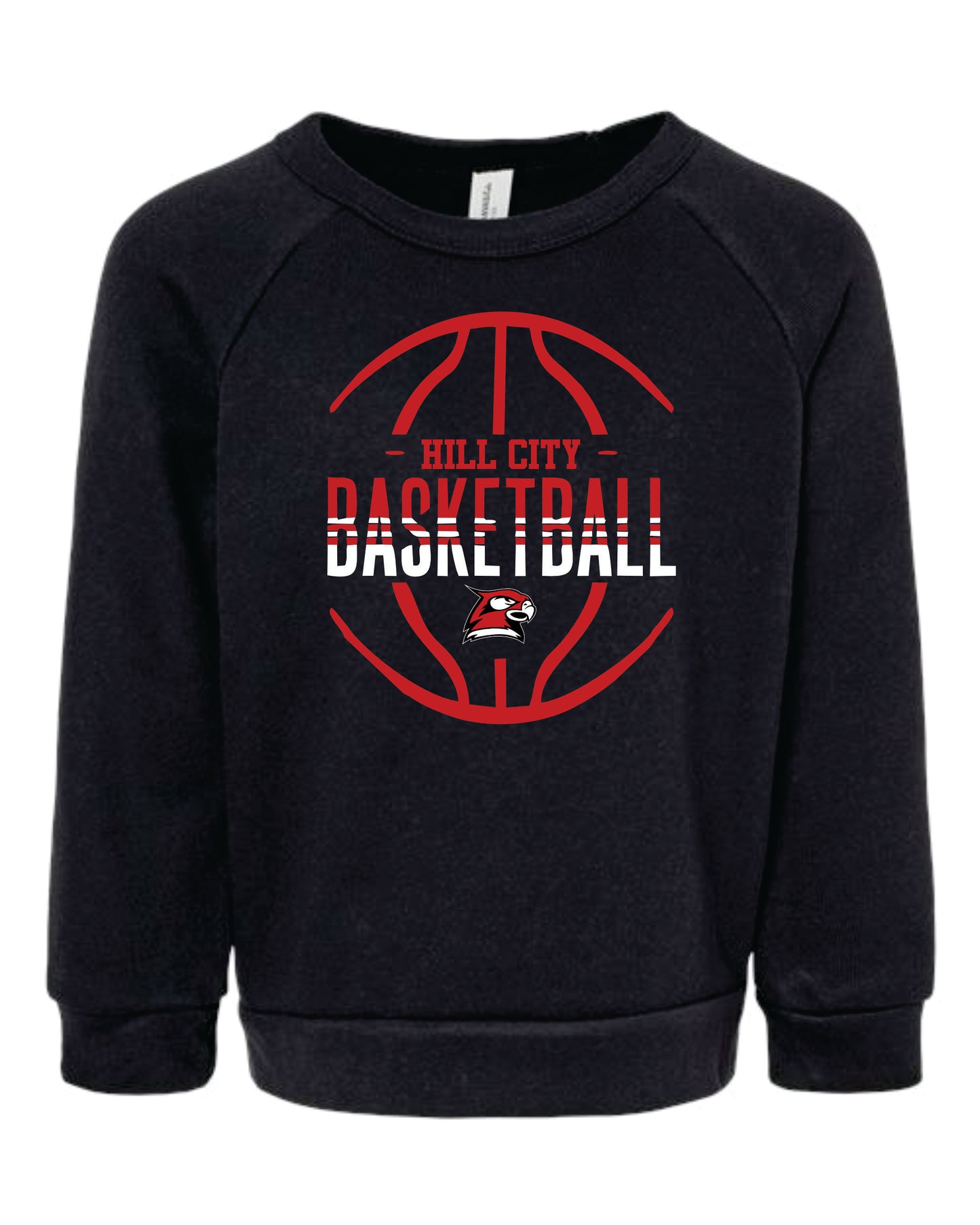 Rabbit Skin's Toddler Crewneck Sweatshirt - 2025 HCHS Ringneck Men's Basketball