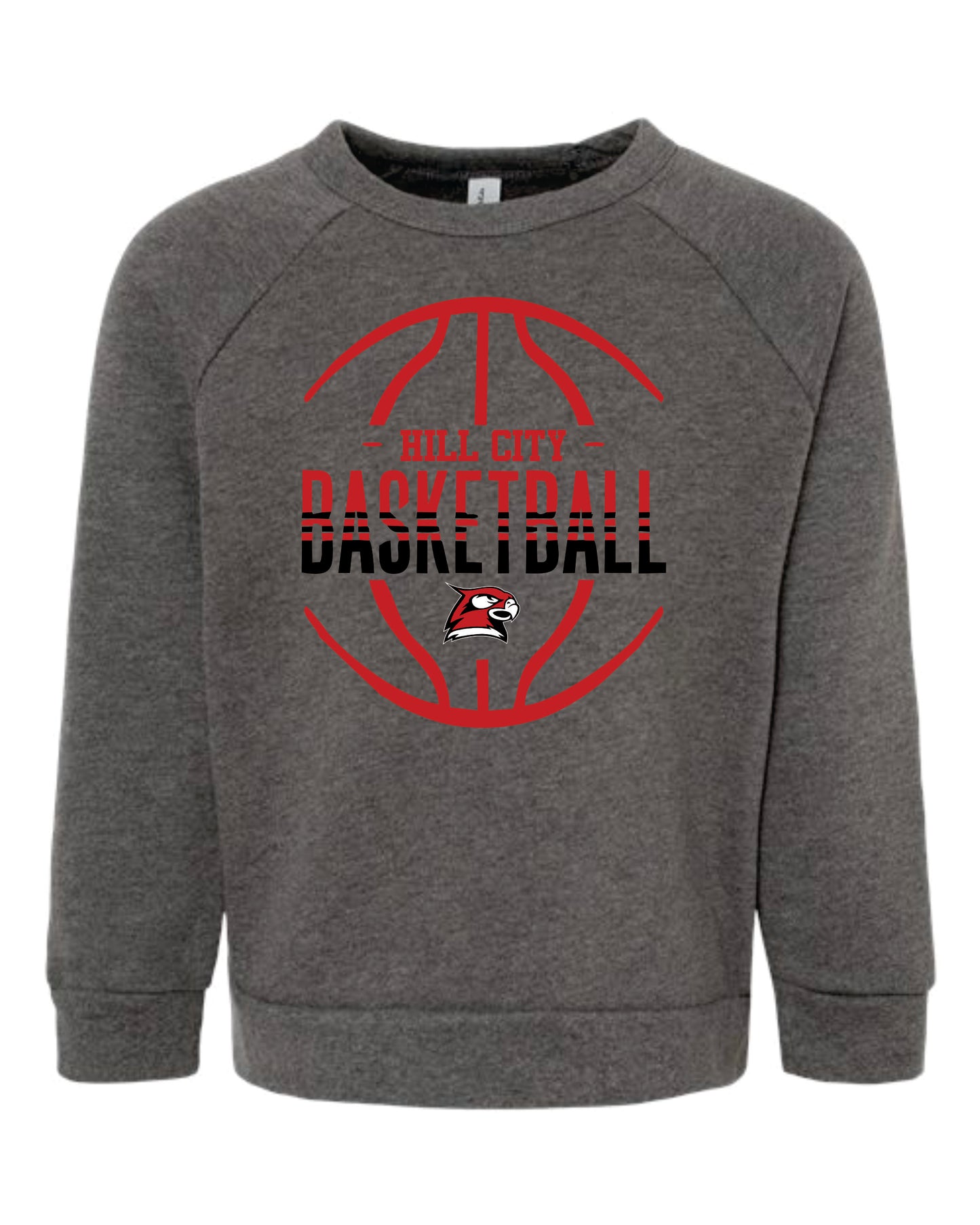 Rabbit Skin's Toddler Crewneck Sweatshirt - 2025 HCHS Ringneck Men's Basketball