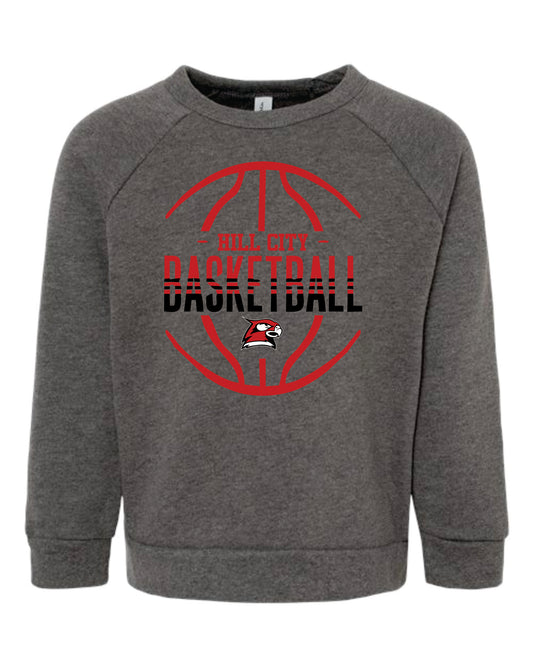 Rabbit Skin's Toddler Crewneck Sweatshirt - 2025 HCHS Ringneck Men's Basketball