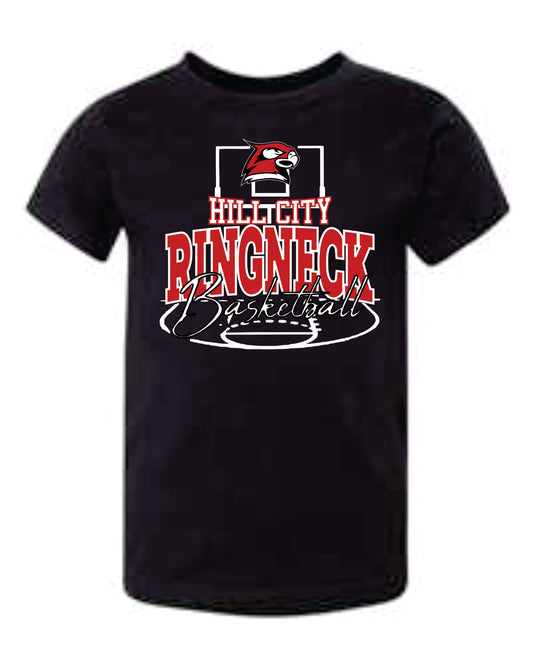 Bella Toddler Short Sleeve T-Shirt - 2025 HCHS Lady Ringneck Basketball