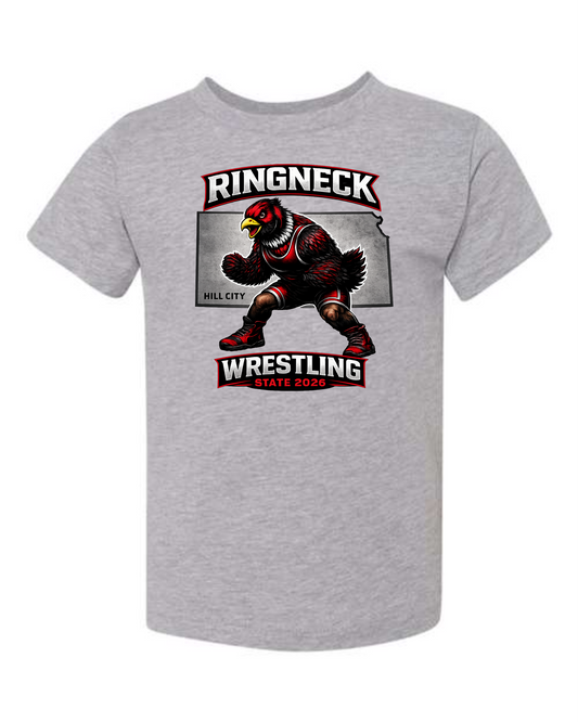 Bella Toddler Short Sleeve T-Shirt - 2026 HC Wrestling Club State
