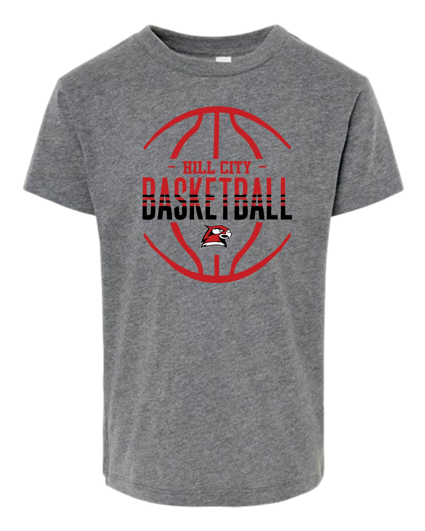 Bella Toddler Short Sleeve T-Shirt - 2025 HCHS Ringneck Men's Basketball