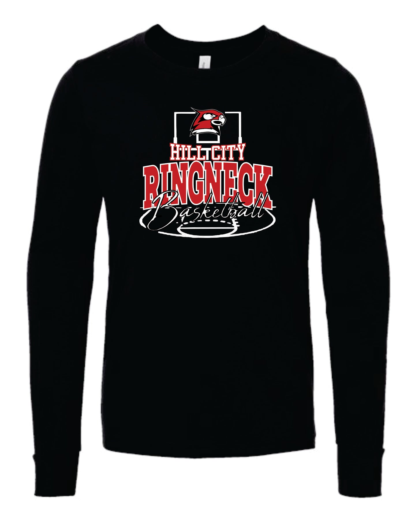 Bella Long Sleeve T-Shirt - 2025 HCHS Lady Ringneck Basketball