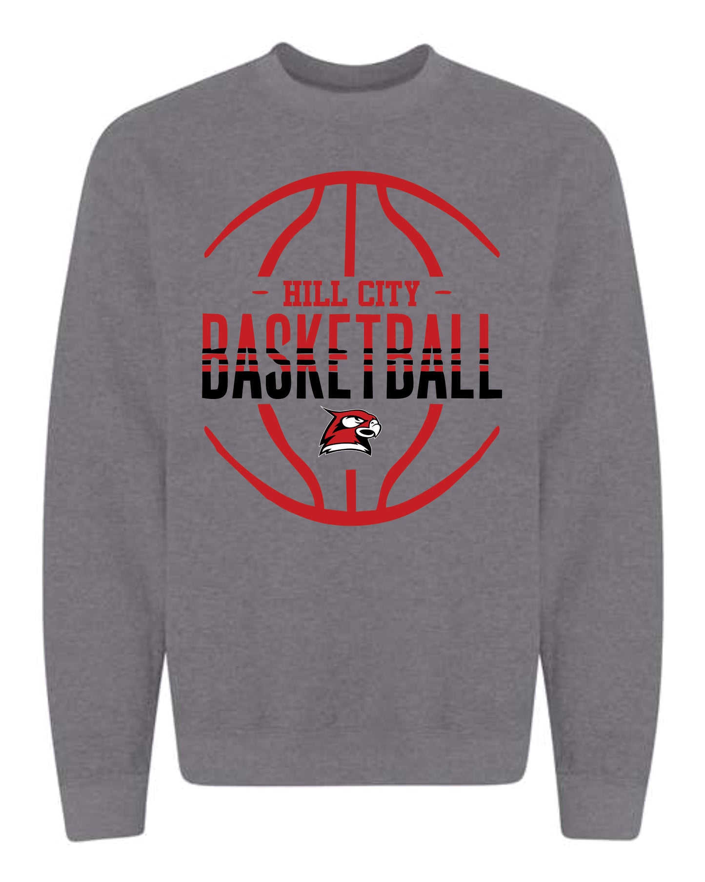 Gildan Crewneck Sweatshirt - 2025 HCHS Ringneck Men's Basketball