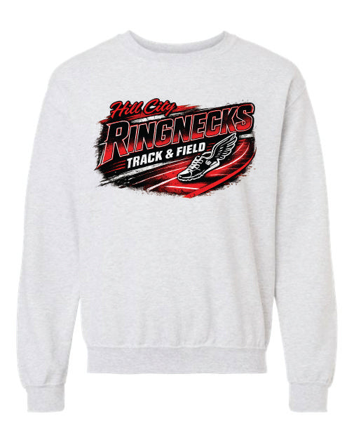 Gildan Crewneck Sweatshirt - 2026 HCHS Track& & Field