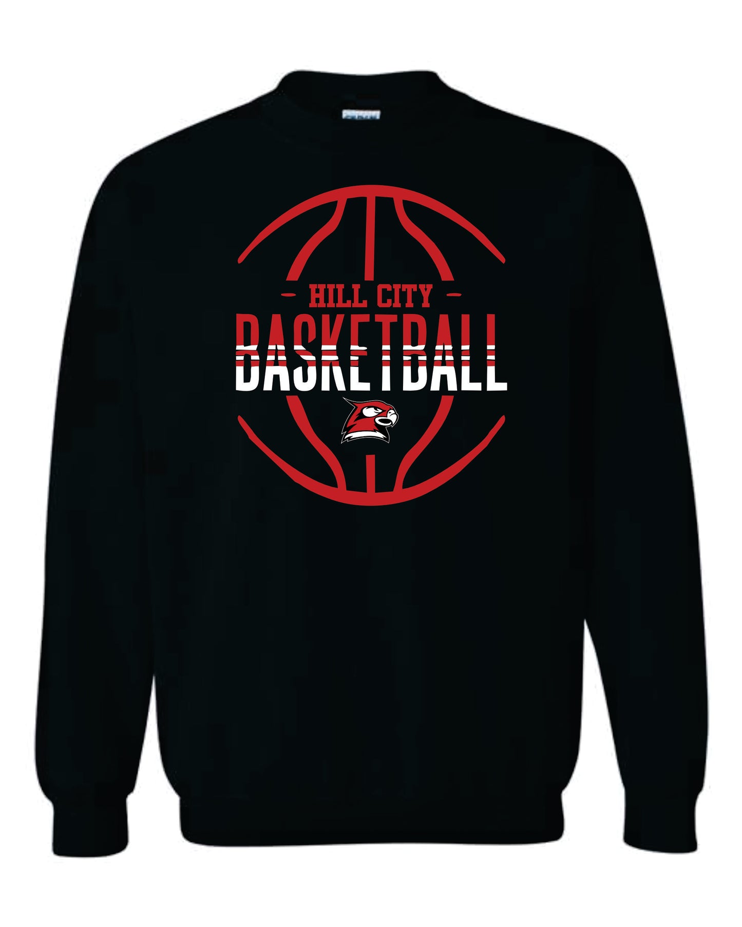 Gildan Crewneck Sweatshirt - 2025 HCHS Ringneck Men's Basketball