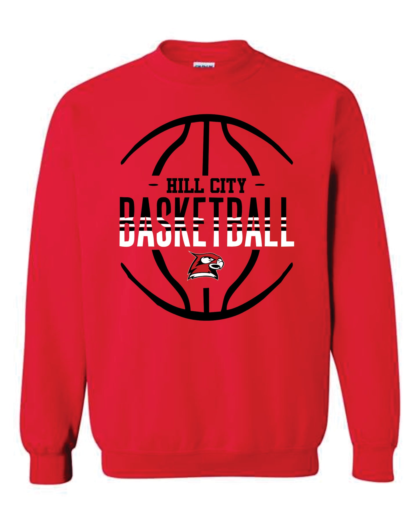 Gildan Crewneck Sweatshirt - 2025 HCHS Ringneck Men's Basketball