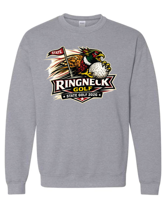 Gildan Crewneck Sweatshirt - 2026 HCHS State Golf