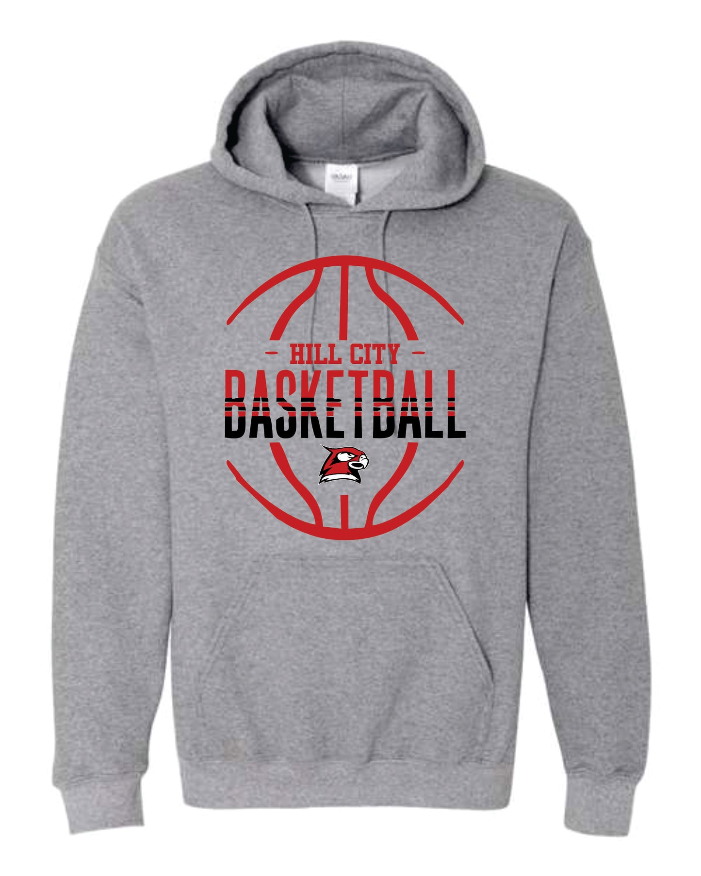 Gildan Hoodie - 2025 HCHS  Ringneck Men's Basketball