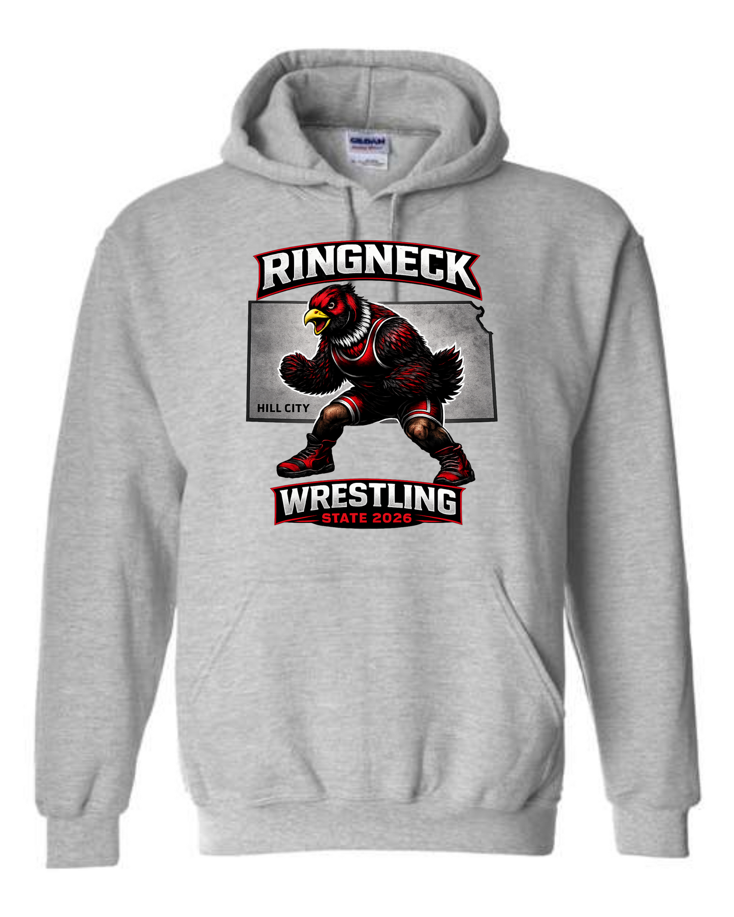 Gildan Hoodie - 2026 HC Wrestling Club State