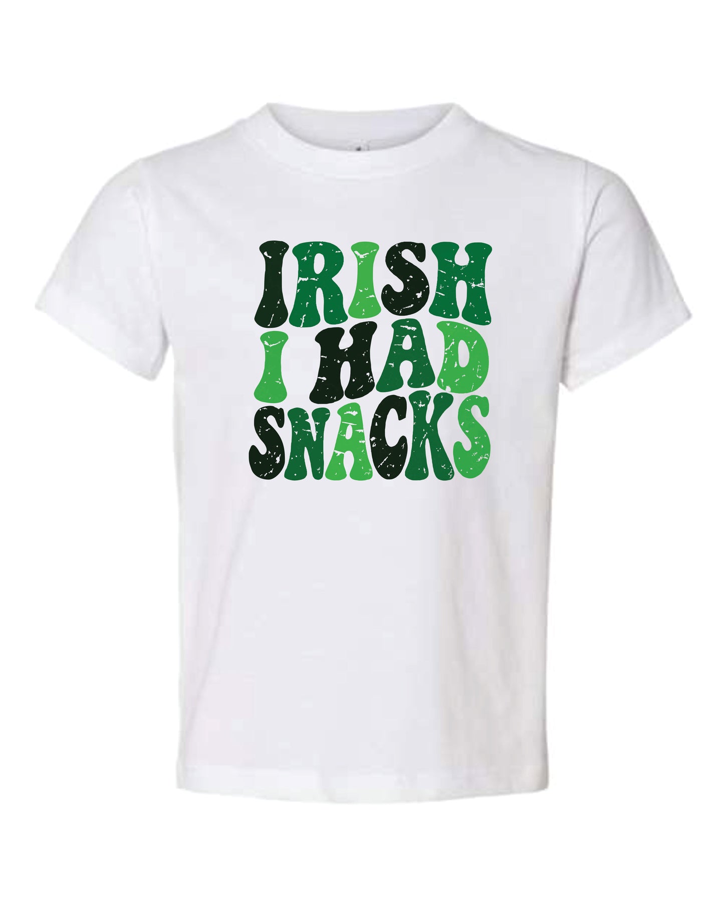 Bella Short Sleeve T-Shirt -Irish I Had A Snack