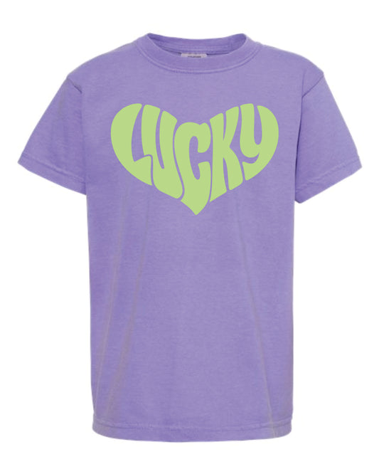 Comfort Colors T-shirt - Lucky