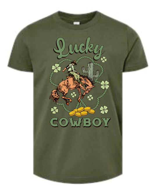 Bella Short Sleeve T-Shirt -Lucky Cowboy