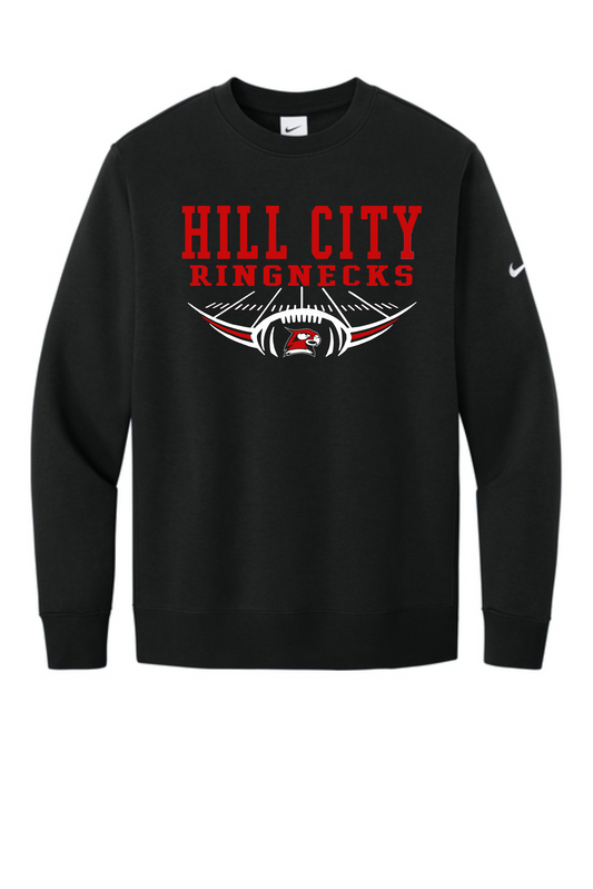 2026 HCHS Football- Nike Club Fleece Crewneck