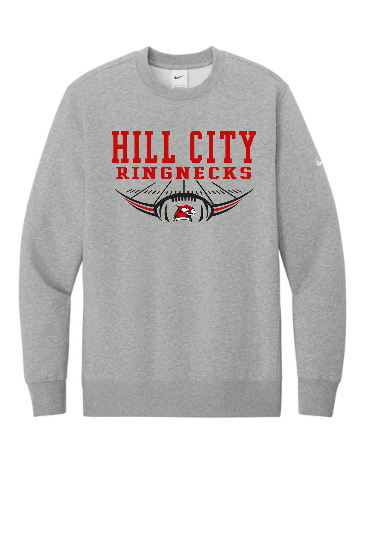 2026 HCHS Football- Nike Club Fleece Crewneck