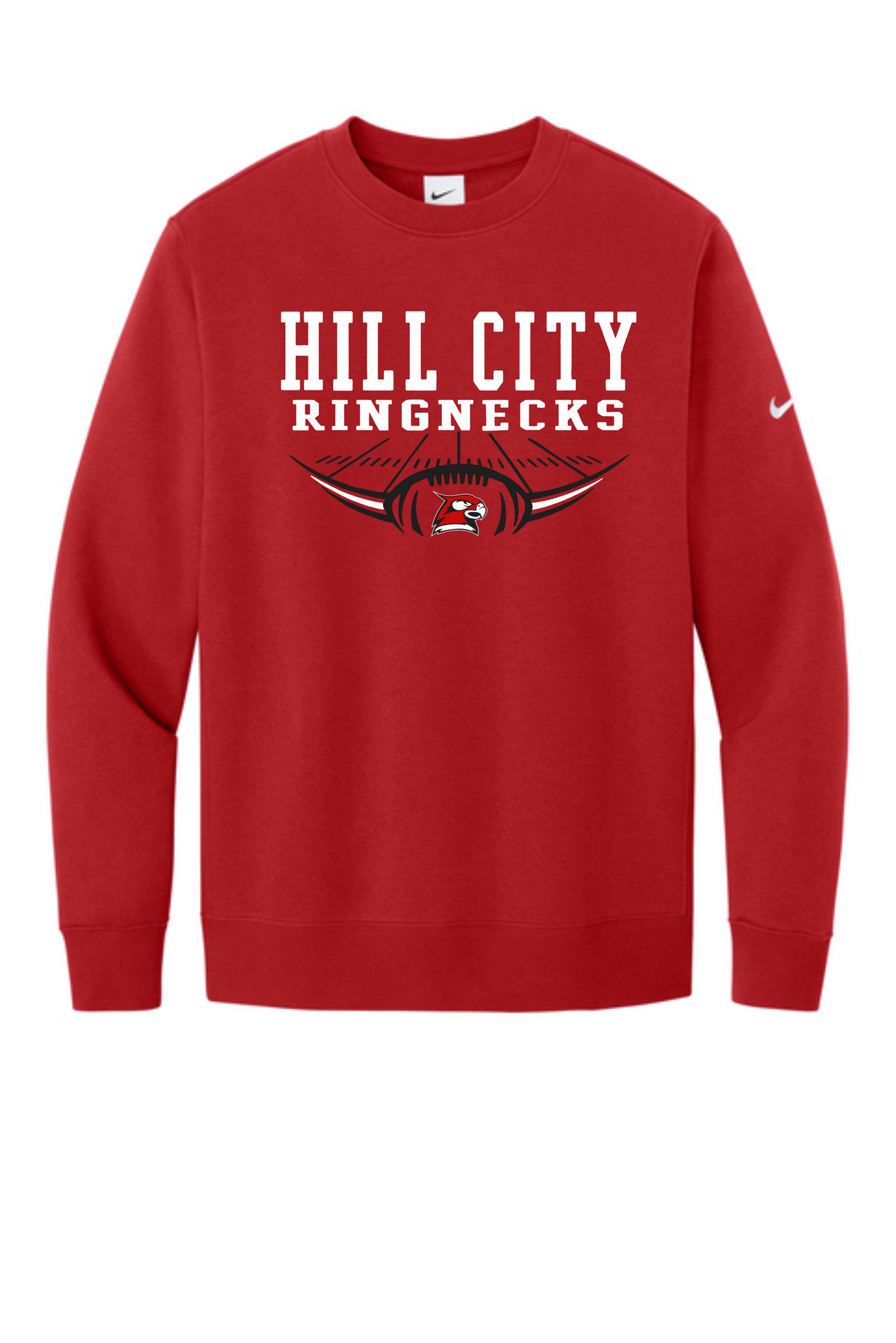 2026 HCHS Football- Nike Club Fleece Crewneck