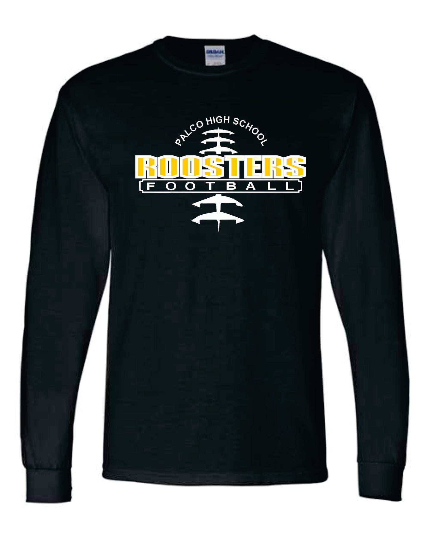 Gildan Long Sleeve T-Shirt - 2026 Palco High School Football Fundraiser