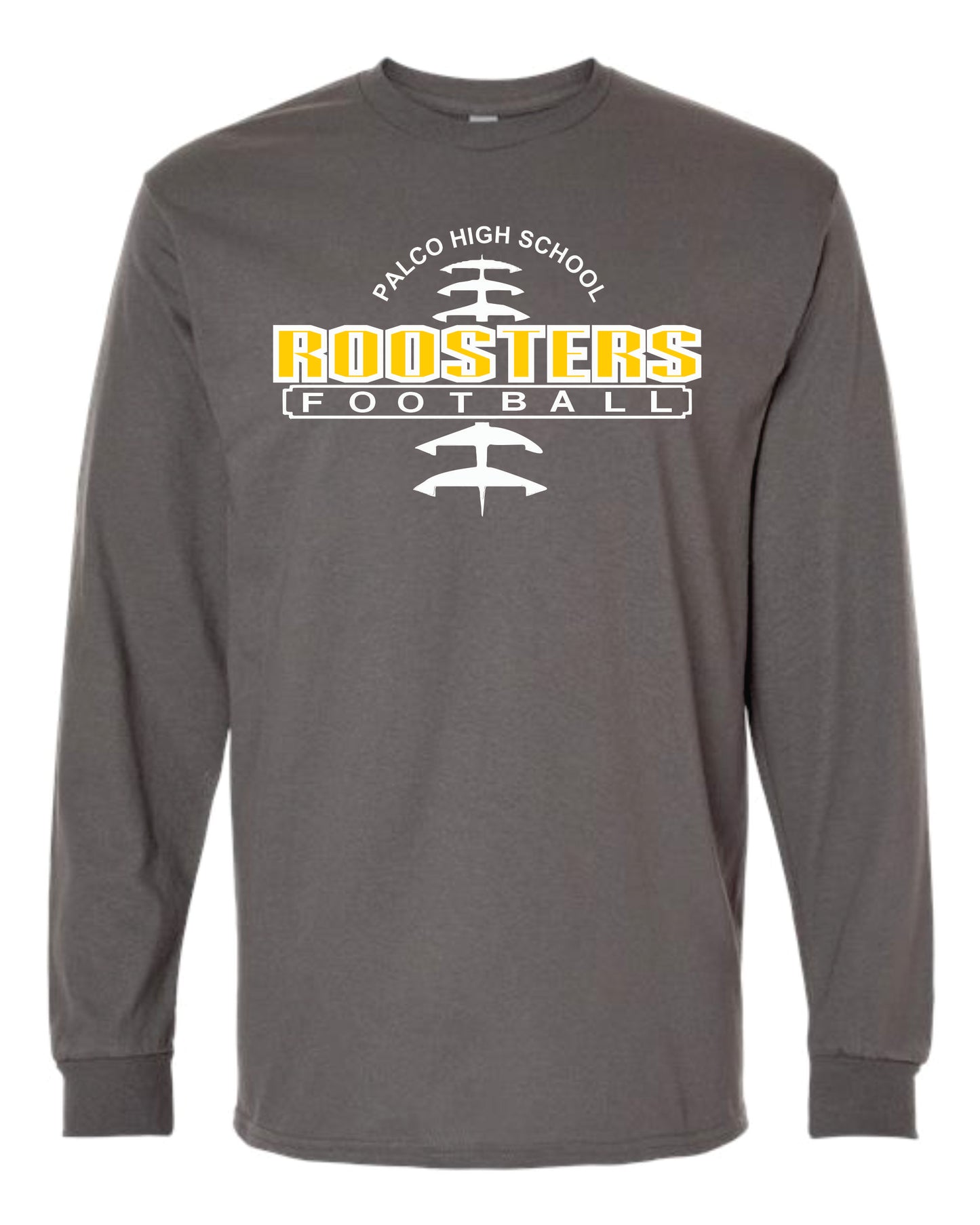Gildan Long Sleeve T-Shirt - 2026 Palco High School Football Fundraiser
