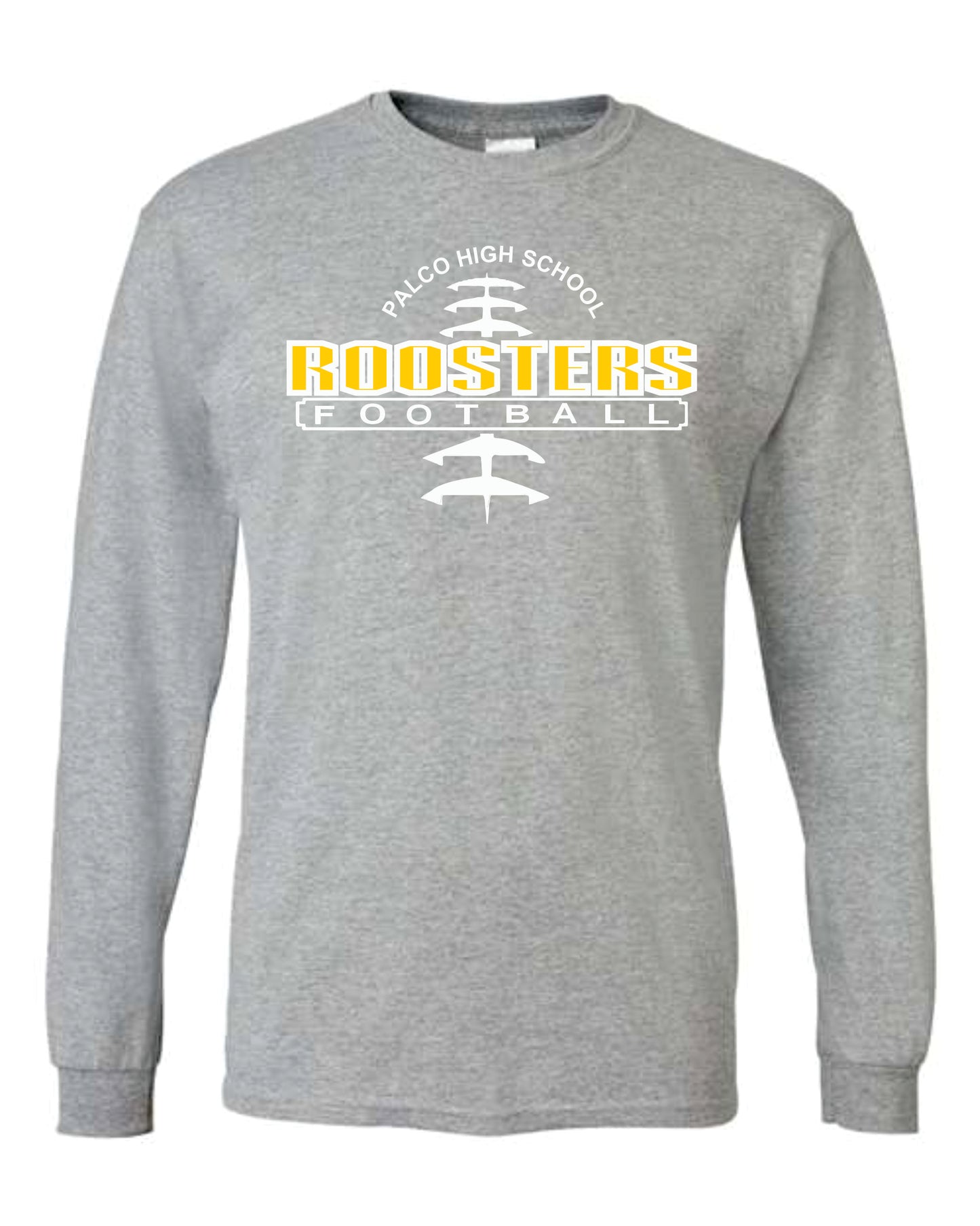 Gildan Long Sleeve T-Shirt - 2026 Palco High School Football Fundraiser