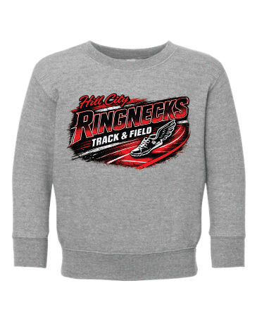 Rabbit Skin's Toddler Crewneck Sweatshirt - 2026 HCHS Track & Field