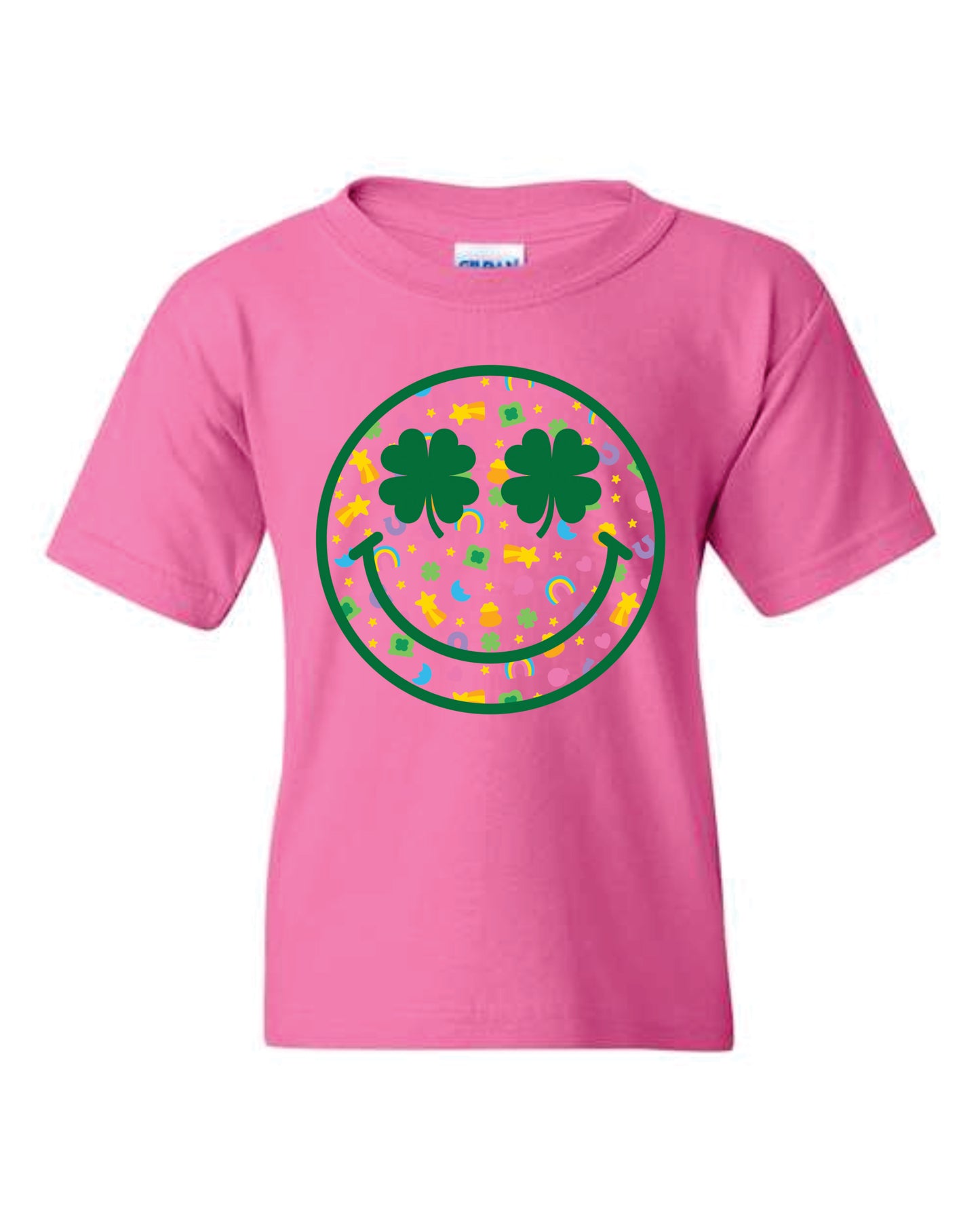Gildan T-Shirt Lucky Charm Smiley