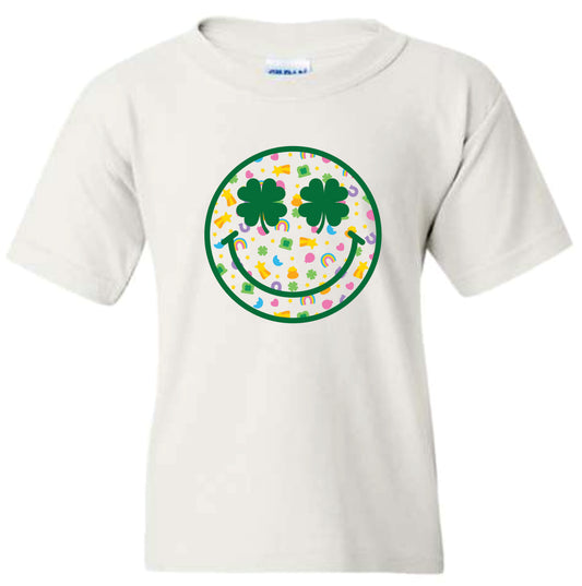 Gildan T-Shirt Lucky Charm Smiley