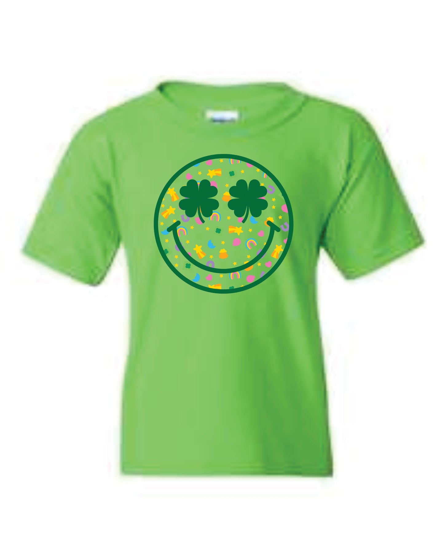 Gildan T-Shirt Lucky Charm Smiley