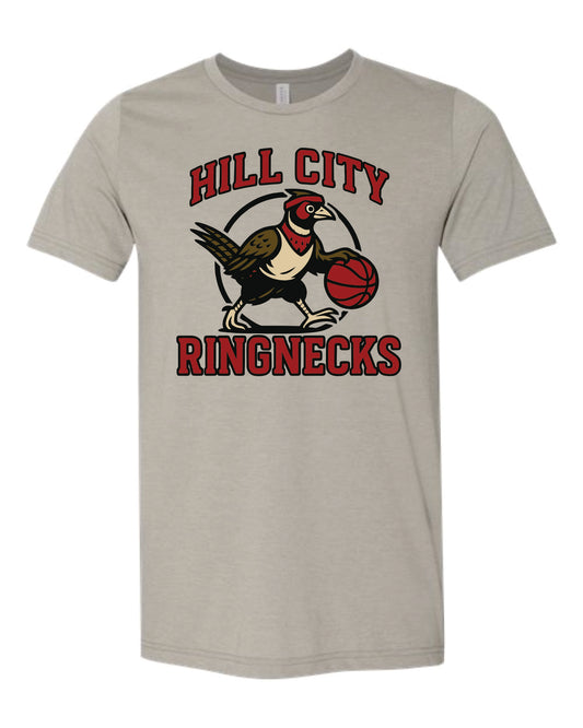 Vintage Ringneck Basketball - Bella Short Sleeve T-Shirt